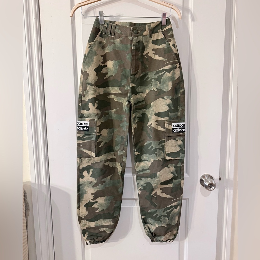 Adidas Camo Cargo Utility Pants XS - Picture 2 of 5